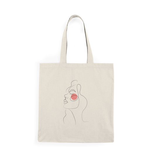 Sac en toile Chic Minimaliste Art Abstrait