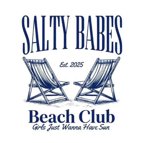 Sac en toile Salty Babes Beach Club