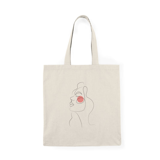 Sac en toile Chic Minimaliste Art Abstrait