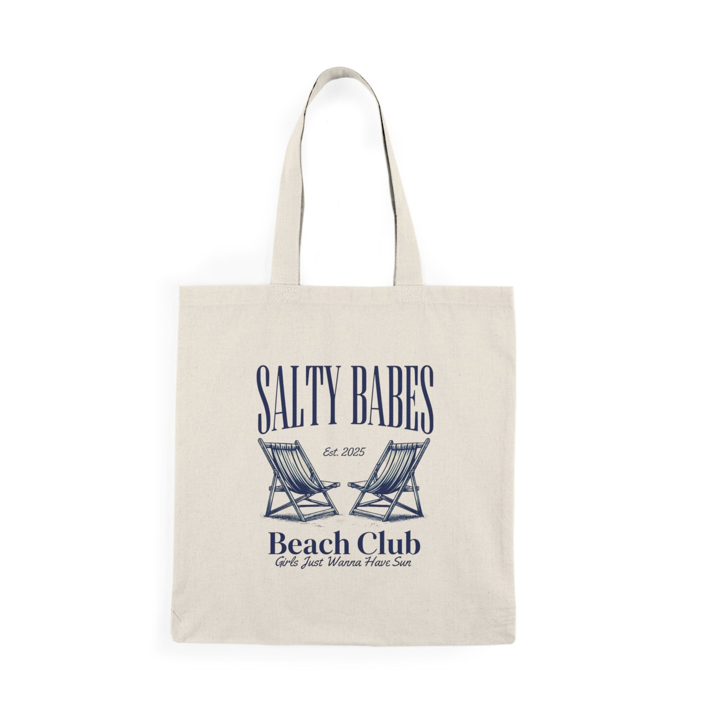 Sac en toile Salty Babes Beach Club