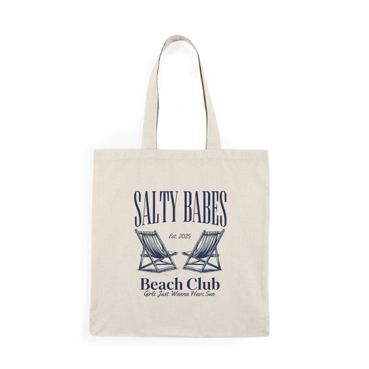 Sac en toile Salty Babes Beach Club